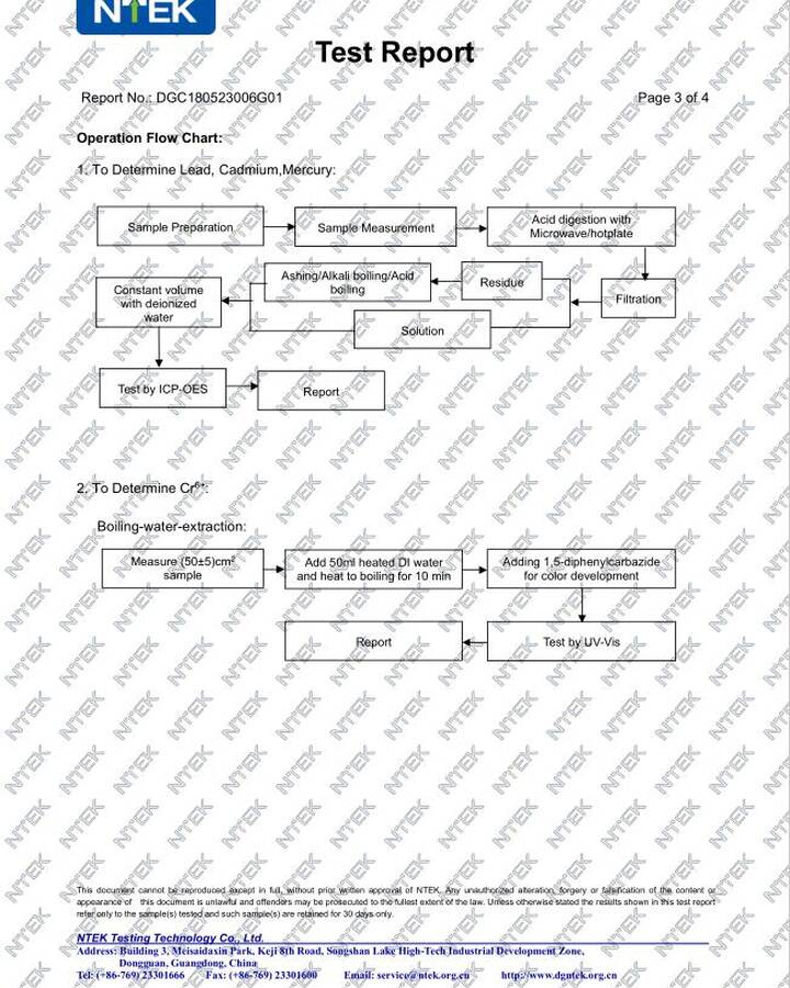 Lens Cone RoHS Certificate 2